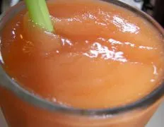 Non-Alcoholic Apricot Slush Drink
