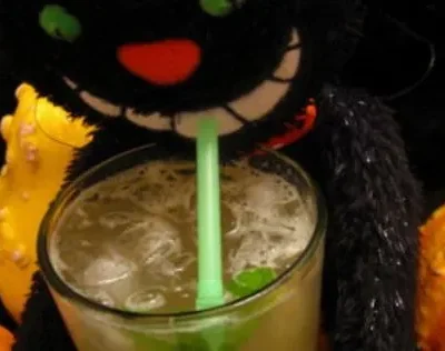 Non-Alcoholic Dark And Stormy Mocktail Recipe