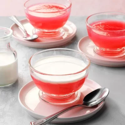 Norwegian Rhubarb Pudding