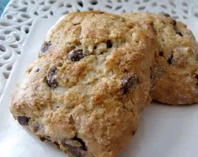 Oatmeal Scones With A Bit Of Heaven