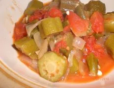 Okra And Tomatoes A.k.a. Okra Gumbo