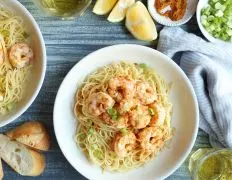 Old Bay Spicy Shrimp Scampi