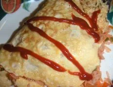 Omu Rice Japanese Omelette