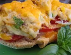 Open Faced Crab Sandwiches