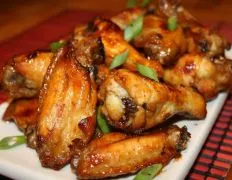 Orange And Ginger Chicken Wings