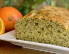 Orange And Poppy Seed Quick Bread