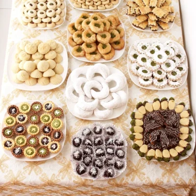 Orange Blossom Almond Pastries