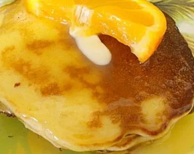 Orange Dessert Pancakes