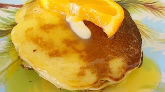 Orange Dessert Pancakes