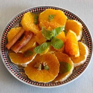 Orange Fruit Salad With Cinnamon