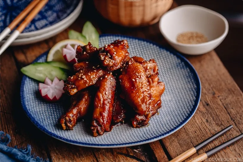 Orange Glazed Chicken Wings