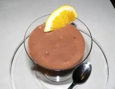 Orange Scented Chocolate Mousse