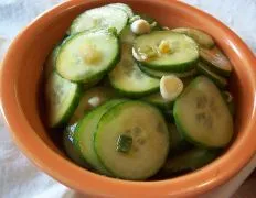 Oriental Marinated Cucumber Salad