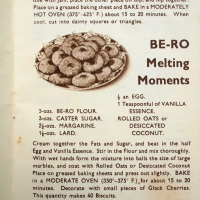 Original Be-Ro Melting Moments