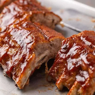 Oven Barbecue Spareribs