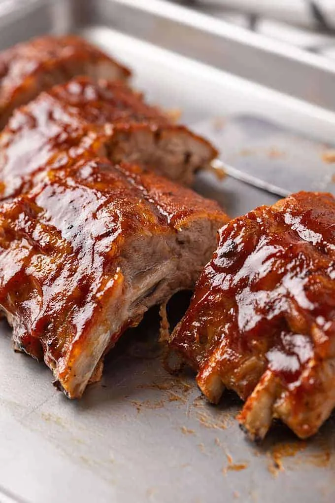 Oven Barbecue Spareribs