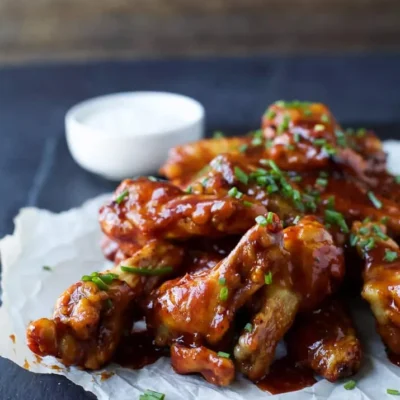 Oven-Barbecued Chicken Wings