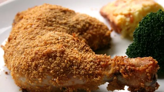 Oven Fried Chicken With Corn Flakes