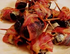 Oven-Roasted Prunes Wrapped With Pancetta