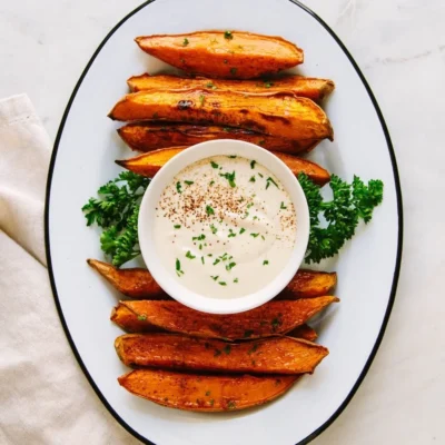 Oven Roasted Sweet Potato Wedges