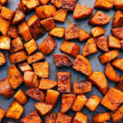 Oven Roasted Sweet Potatoes