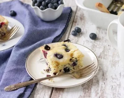 Overnight Blueberry Coffee Cake