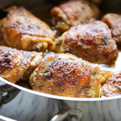 Pan Roasted Chicken Breasts With Lemon And
