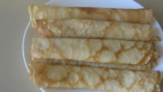 Pancakes With Lemon And Sugar For Shrove