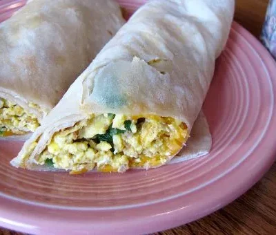 Papa Ds Breakfast Burrito