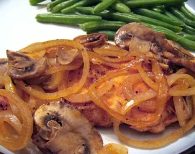 Paprika Chicken With Mushrooms