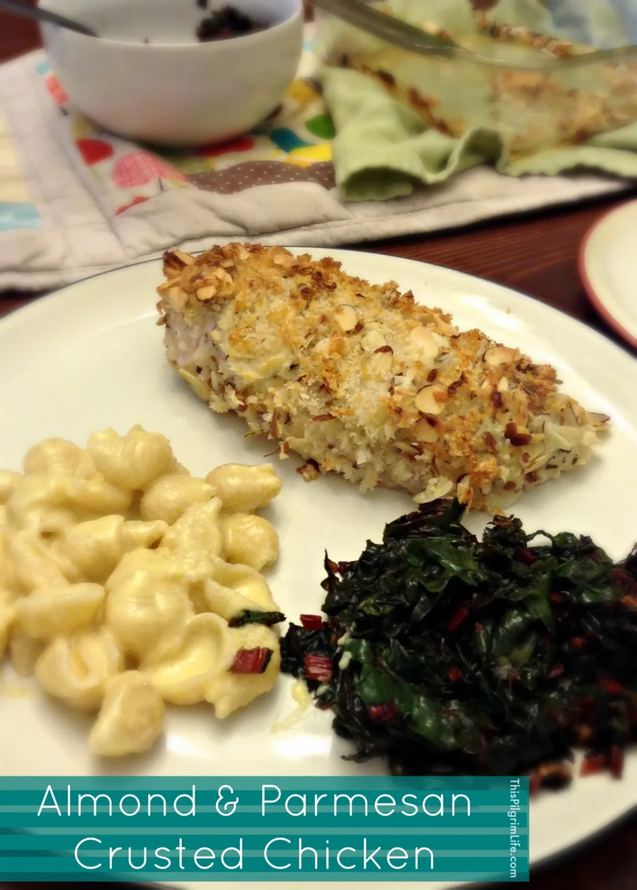 Parmesan Almond Chicken