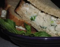 Parmesan Chicken Salad Sandwiches