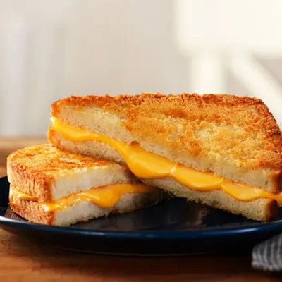 Parmesan Crusted Grilled Cheese Sandwich
