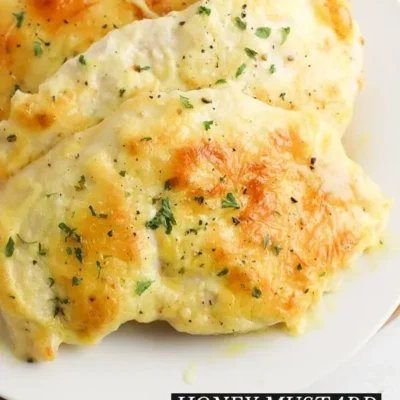 Parmesan Dijon Roasted Chicken Breasts