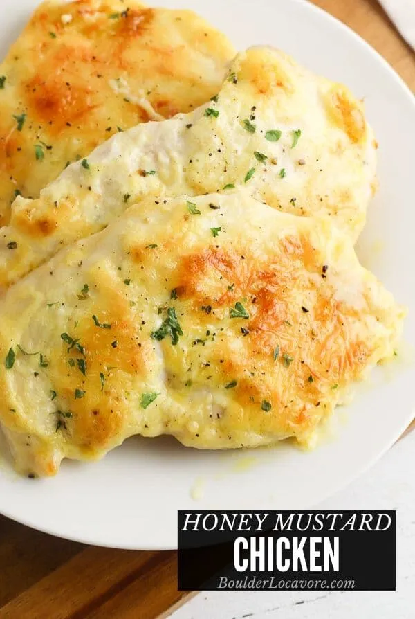 Parmesan Dijon Roasted Chicken Breasts