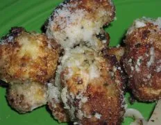 Parmesan Fried Mushrooms