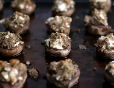 Parmesan- Garlic Stuffed Mushrooms