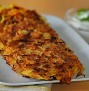 Parsnip And Carrot Latkes Vegetable