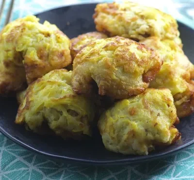 Pattypan Squash Fritters