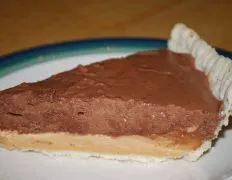 Peanut Butter And Chocolate Mousse Pie