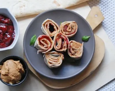 Peanut Butter And Jelly Wraps