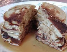 Peanut Butter Chip & Chocolate Chip Pancakes