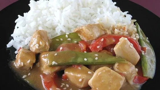 Peanut-Chicken Stir-Fry