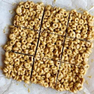 Peanutty Cereal Squares