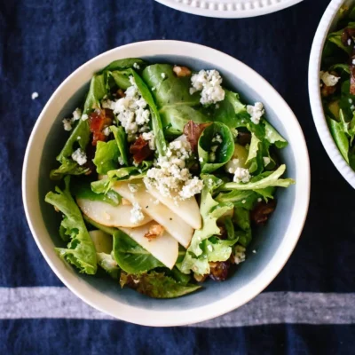 Pear And Blue Cheese Salad