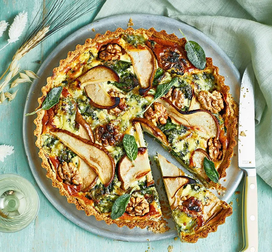 Pear And Blue Cheese Tartlets
