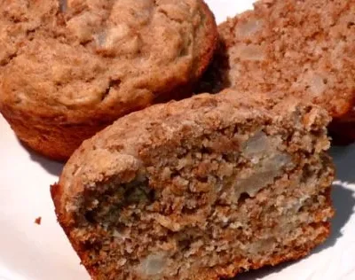 Pear Bran Muffins