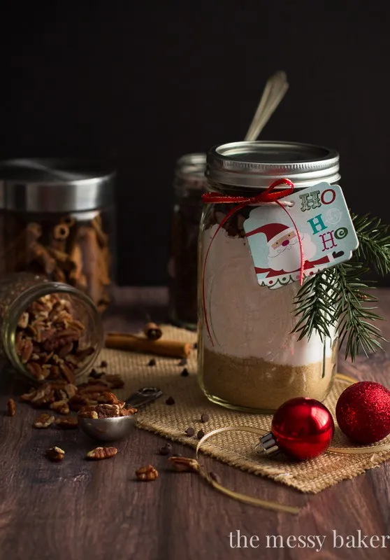 Pecan Sandies Cookies Gift Mix In A Jar