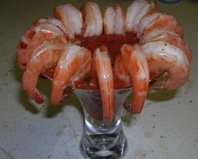 Peel And Eat Shrimp With Spicy Cocktail Sauce