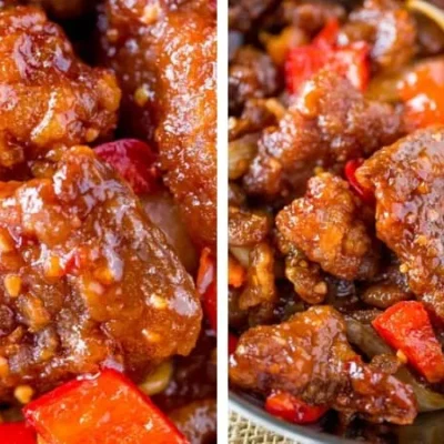 Peking Beef And Pepper Stir Fry